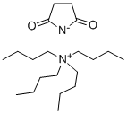 Chemical structure of TETRABUTYLAMMONIUM SUCCINIMIDE