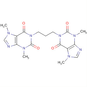1H-Purine-2,6-dione,1,1'-(1,3-propanediyl)bis[3,7-dihydro-3,7-dimethyl-结构式