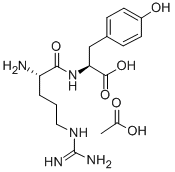Structure of H-ARG-TYR-OH ACETATE SALT