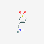 Structure of 3-THIOPHENEMETHANAMINE,2,5-DIHYDRO-,1,1-DIOXIDE