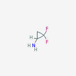 2,2-Difluoro-cyclopropylamine结构式