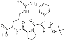 Structure of BOC-D-PHE-PRO-ARG-OH