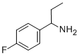 1-(4-氟苯基)-1-丙胺结构式