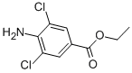 Structure of ETHYL 4-AMINO-3,5-DICHLOROBENZOATE