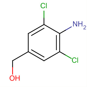 Structure of Benzenemethanol, 4-amino-3,5-dichloro-