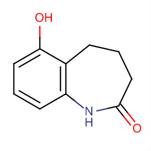 2H-1-Benzazepin-2-one, 1,3,4,5-tetrahydro-6-hydroxy-结构式