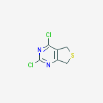 Structure of 2,4-dichloro-5,7-dihydrothieno[3,4-d]pyriMidine
