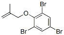 Structure of 1,3,5-tribromo-2-[(2-methylallyl)oxy]benzene