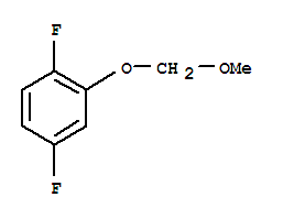 1,4-二氟-2-(甲氧基甲氧基)苯结构式