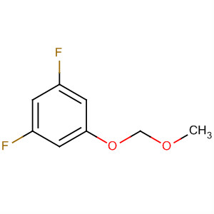 Structure of Benzene, 1,3-difluoro-5-(methoxymethoxy)-