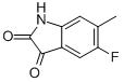 Structure of 5-Fluoro-6-Methyl Isatin