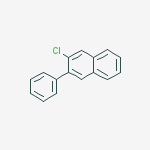 Structure of 2-Chloro-3-phenylnaphthalene