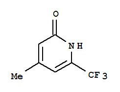 Structure of 2-Hydroxy-4-methyl-6-(trifluoromethyl)-pyridine