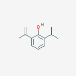 Structure of 2-(1-Methylethenyl)-6-(1-Methylethyl)phenol