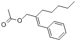 2-(phenylmethylene)-1-heptanoacetate结构式