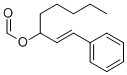 Chemical structure of A-AMYLCINNAMYL FORMATE
