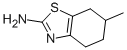 Structure of 6-METHYL-4,5,6,7-TETRAHYDRO-1,3-BENZOTHIAZOL-2-AMINE HYDROCHLORIDE