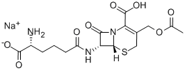 Structure of CEPHALOSPORIN C SODIUM