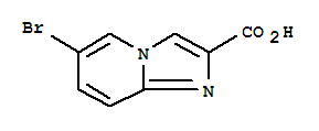 Structure of 6-BROMOIMIDAZO[1,2-A]PYRIDINE-2-CARBOXYLIC ACID