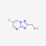 [1,2,4]Triazolo[1,5-a]pyrimidine-2-methanol, 6-chloro-结构式