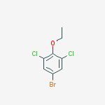 Structure of 5-BROMO-1,3-DICHLORO-2-ETHOXYBENZENE 97%