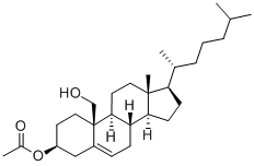 Structure of 5-Cholestene-3β,19-diol  3-acetate