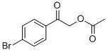 Structure of 2-(4-BROMOPHENYL)-2-OXOETHYL ACETATE
