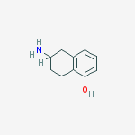 Structure of 6-aminotetralin-1-ol