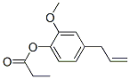 Structure of 4-allyl-2-methoxyphenyl propionate