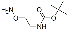 Structure of 2-(AMINOOXY)ETHYL]-CARBAMIC ACID TERT-BUTYL ESTER