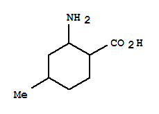 Structure of Cyclohexanecarboxylicacid, 2-amino-4-methyl-