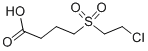 Structure of 4-(2-Chloroethylsulfonyl)butanoic acid