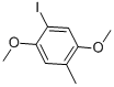 Structure of 1-IODO-2,5-DIMETHOXY-4-METHYLBENZENE