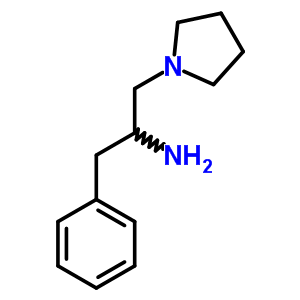 Structure of (1-BENZYL-2-PYRROLIDIN-1-YLETHYL)AMINE
