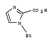 Structure of 1-ETHYL-1H-IMIDAZOLE-2-CARBOXYLIC ACID