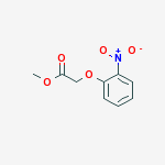 Structure of methyl (2-nitrophenoxy)acetate