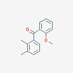 Structure of 2,3-DIMETHYL-2-METHOXYBENZOPHENONE