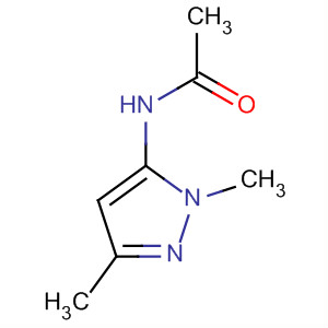 Structure of Acetamide, N-(1,3-dimethyl-1H-pyrazol-5-yl)-