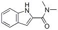 Structure of N,N-dimethyl-1H-indole-2-carboxamide