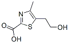 5-(beta-hydroxyethyl)-4-methylthiazole-2-carboxylic acid结构式