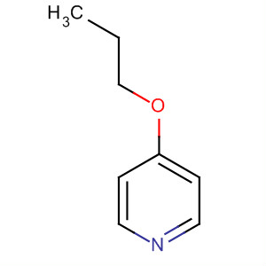 Structure of Pyridine, 4-propoxy-