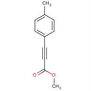 Structure of 2-Propynoic acid, 3-(4-methylphenyl)-, methyl ester