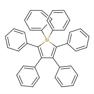 1,1,2,3,4,5-六苯基噻咯结构式
