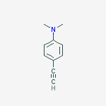 Structure of 4-ethynyl-N,N-diMethylaniline