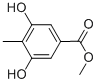 Structure of METHYL 3,5-DIHYDROXY-4-METHYLBENZOATE