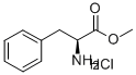 Structure of Methyl L-phenylalaninate hydrochloride