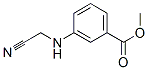 Structure of BENZOIC ACID 3-[(CYANOMETHYL)AMINO]-,METHYL ESTER