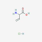 Structure of (S)-2-Aminobut-3-enoic acid hydrochloride