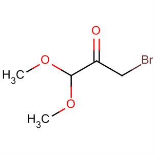 2-Propanone, 3-bromo-1,1-dimethoxy-结构式