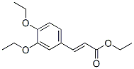 Structure of 3-(3,4-Diethoxyphenyl)propenoic acid ethyl ester